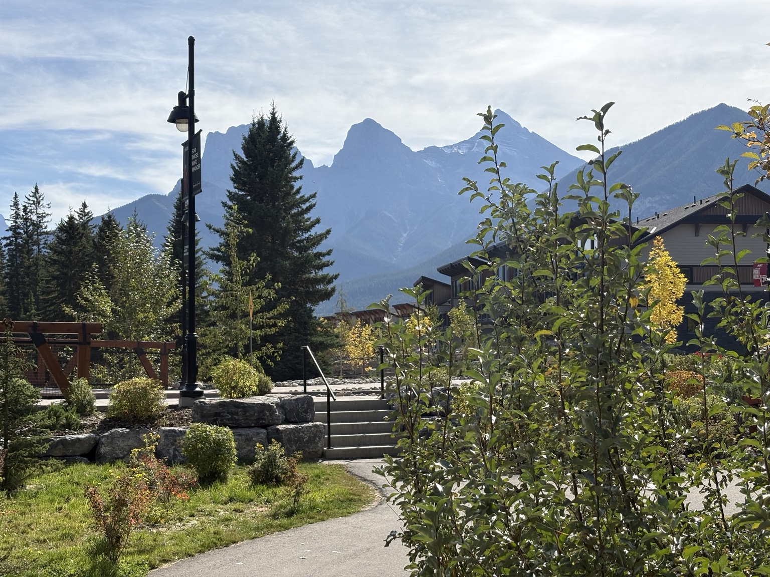 Mountain views from the neighbourhood around BergTraum